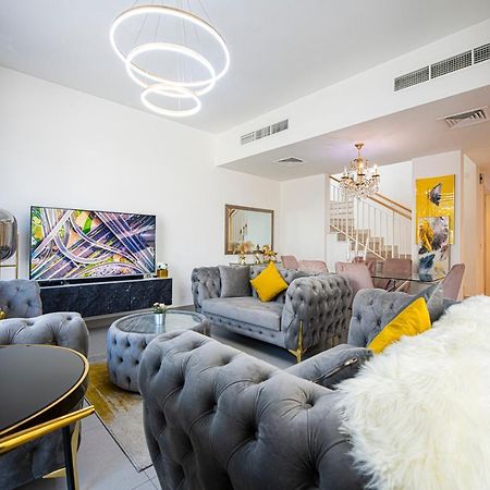 Modern Dubai Hills Luxury 4 Bedroom Villa Exterior foto